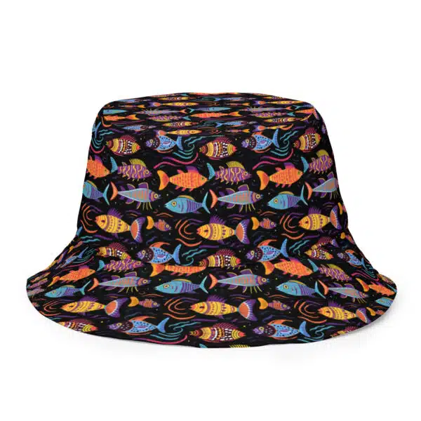 Fish Fantasia - Reversible bucket hat