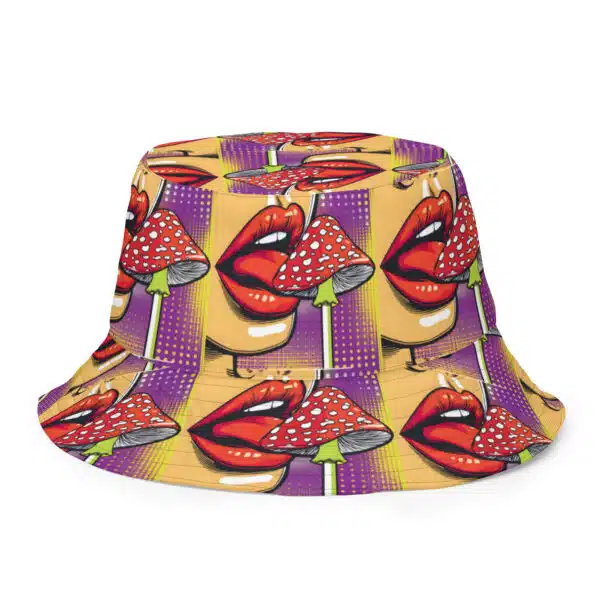 PowaMush LickCap - Reversible bucket hat