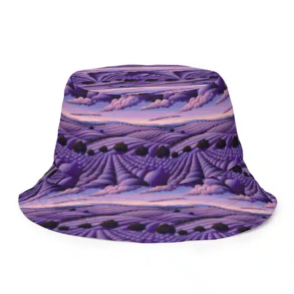 Lavender Luxe and Sunbeam Flip - Reversible bucket hat