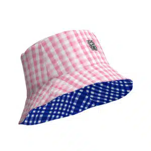 Gingham Glam - Reversible bucket hat