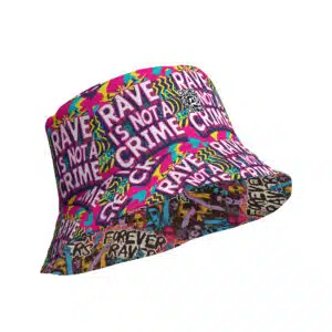 Raver's Realm Cap - Reversible bucket hat