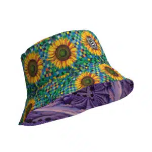Lavender Luxe & Sunbeam Flip - Reversible bucket hat