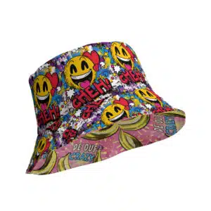 ArtFlip Bananarama Reversible bucket hat