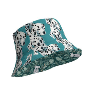 Dalmatian Dots & Koala Zen Duo - Reversible bucket hat