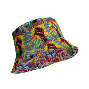 PopArtPulse - Reversible bucket hat