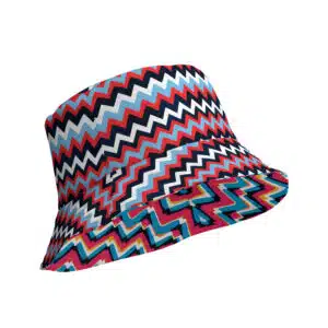 Chevron Charisma - Reversible bucket hat