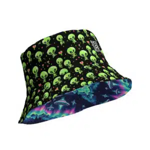 Alien Style Switch - Reversible bucket hat