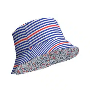 BretonStripes LibertyDream Reversible bucket hat