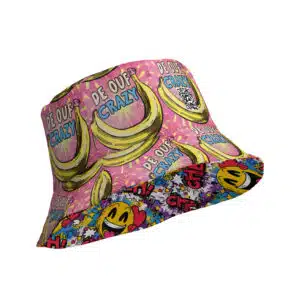 ArtFlip Bananarama Reversible bucket hat