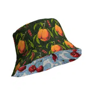 Sensual Fruit Fusion Reversible bucket hat